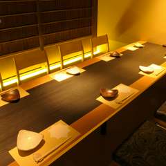 西麻布　プライベート感覚で利用できる、ゆったりとした個室。