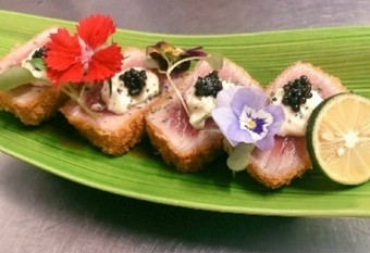 宇和海産 伊達鮪のレアカツ