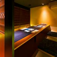 ゆったり個室で海の幸を贅沢に。。。