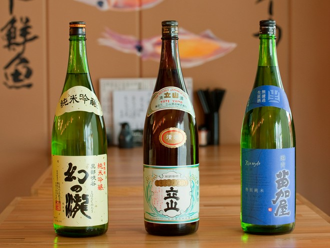 日本酒にこだわっている