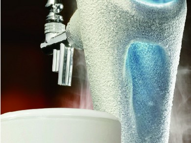 徹底した温度管理でキンキンに冷えたビールののどごしを実感