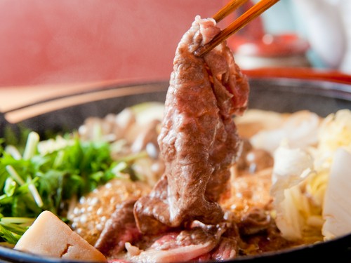お肉は好きなタイミングで食べましょう。蘭王たまごもご一緒に