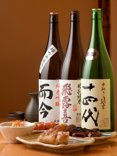美味しい日本酒や焼酎などドリンクが種類豊富