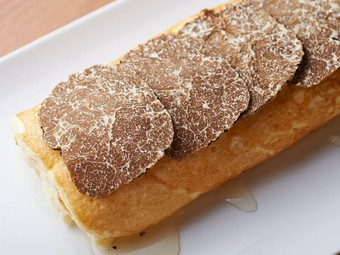 トリュフのふわふわスフレオムレツ