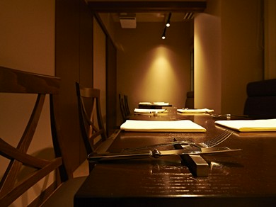 プライベート感ある個室