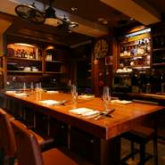 ◆大人数の際も楽しめるテーブル席