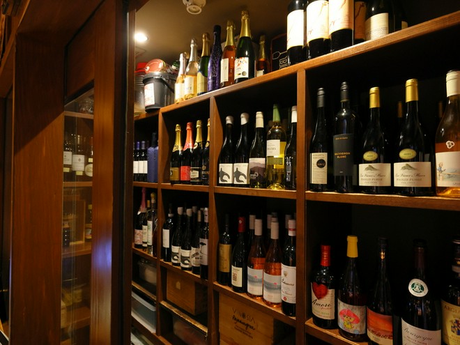 ワインにこだわっている