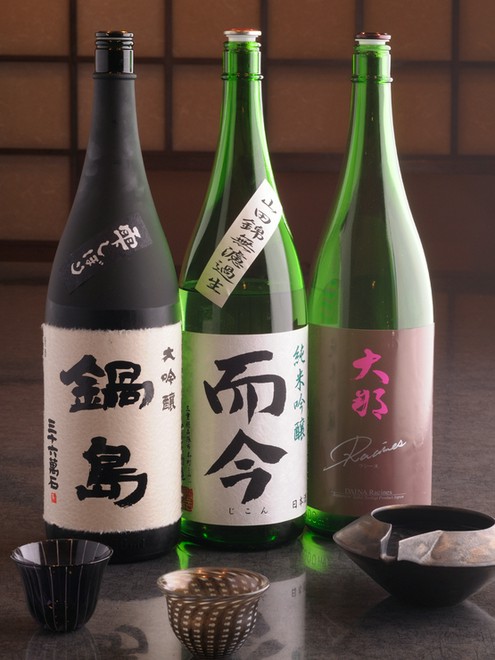 日本酒にこだわっている