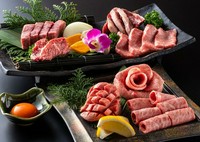 上質なお肉の盛合せ
■シャトーブリアン ■極上トロタンステーキ ■上タン塩 ■極上ハラミ ■上ロース ■上ハラミステーキ ■シルクロース焼きすき
