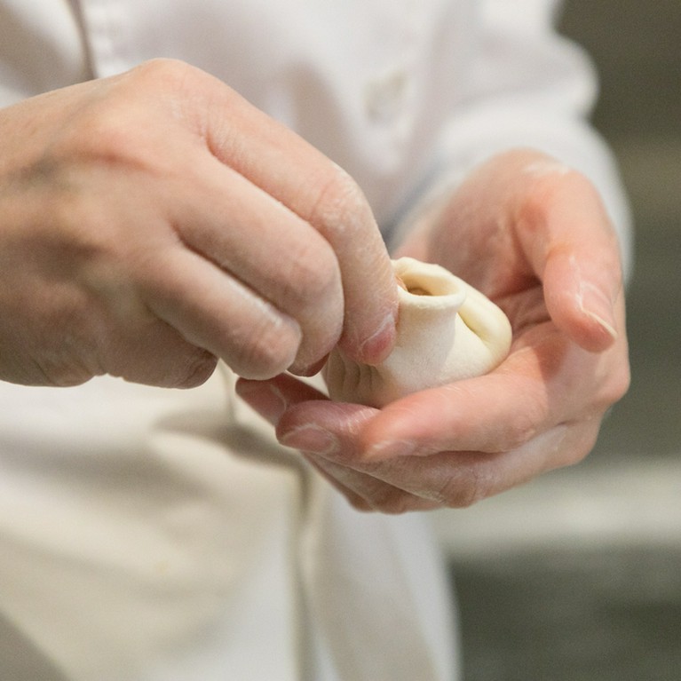 特級包子師だけが作る包子は、見た目も美しく丁寧な仕事