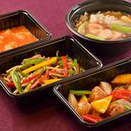 ご注文を受けてから調理する天津飯店自慢のお料理をぜひご家庭でお楽しみください。