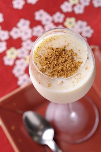 スペインのデザートもどうぞ。優しくまろやかな『お米のムース』