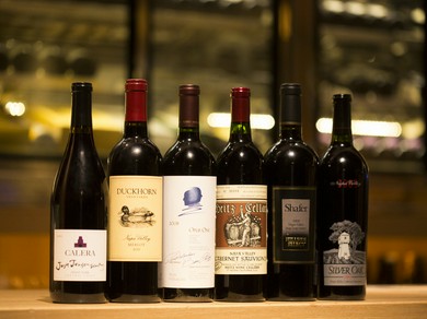 焼肉店とは思えないほど充実したワインのラインナップ