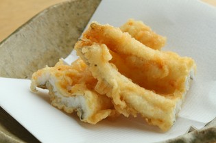 江戸前てんぷらの基本食材「アナゴ」