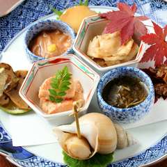 季節ごとに違った味わいが楽しめる『八寸』