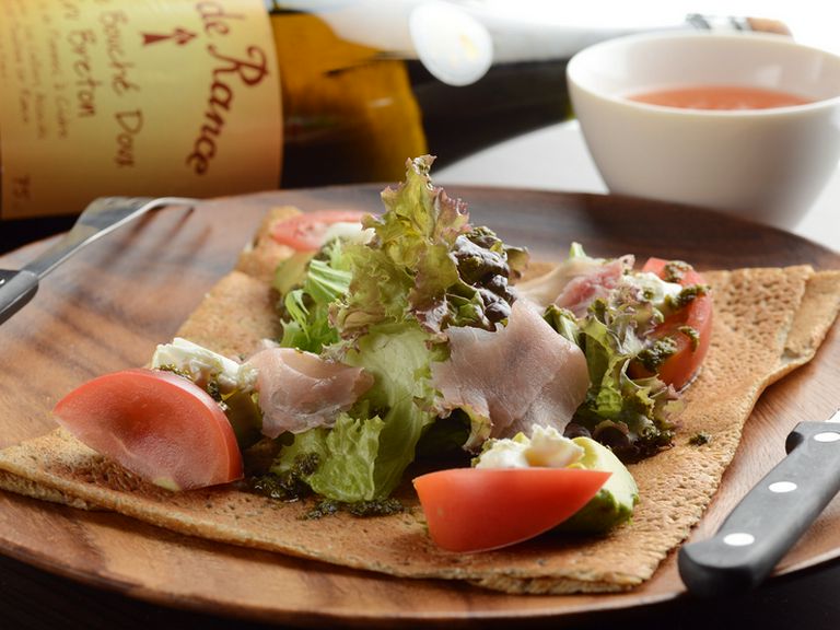 週変わりで様々なトッピングを楽しめる! 『本日のガレット』