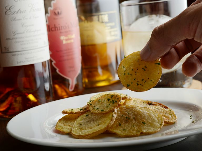 おつまみに最適な自家製『カリカリポテト』は定番人気!