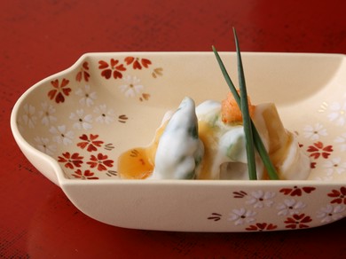 【ディナー懐石16000円】旬の食材で仕立てた軽めコース全8品