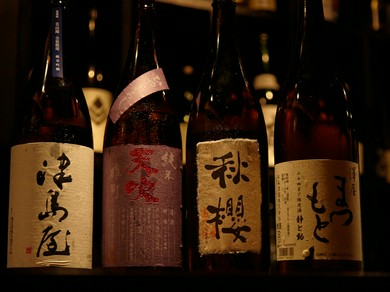 一期一会の日本酒が多数。珍しい熟成酒や限定酒も