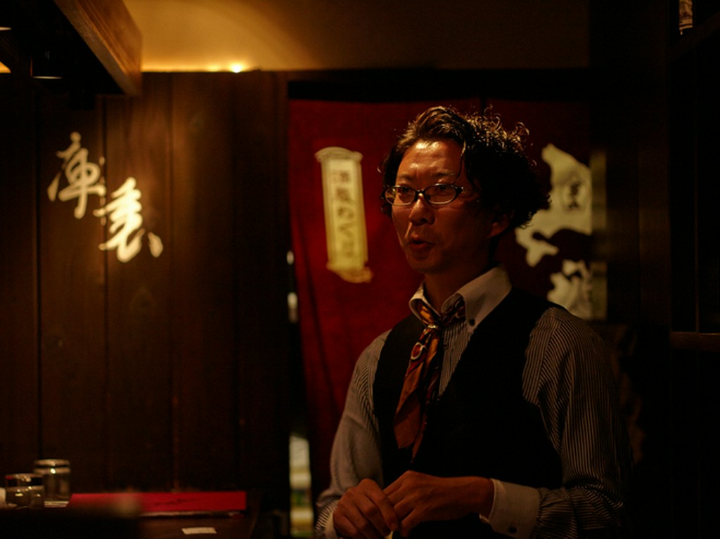 利き酒師ならではの、酒のうんちくを肴に一献