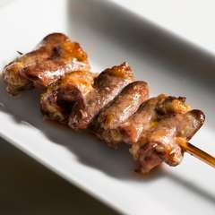 比内地鶏の力強い味を実感できる希少串『極上はつ』