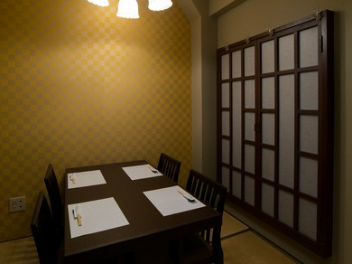 ご案内は全て個室。くつろぎの時間をお届けします