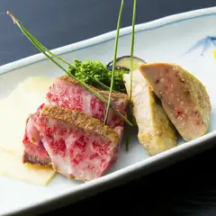 旬のお魚・牛ステーキ等全7品コース
