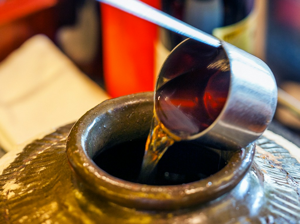 四川料理のお供には、カメだし紹興酒がおすすめ