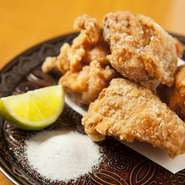 鳥取 朝引き大山鶏の唐揚げ