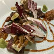 ○和牛○山形月山和牛いちぼと季節の野菜焼き