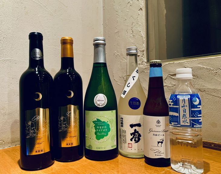 山形西川町　女将の地元のお酒