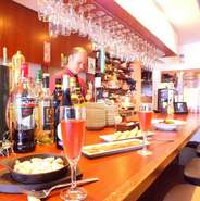 お一人様大歓迎のカウンター席