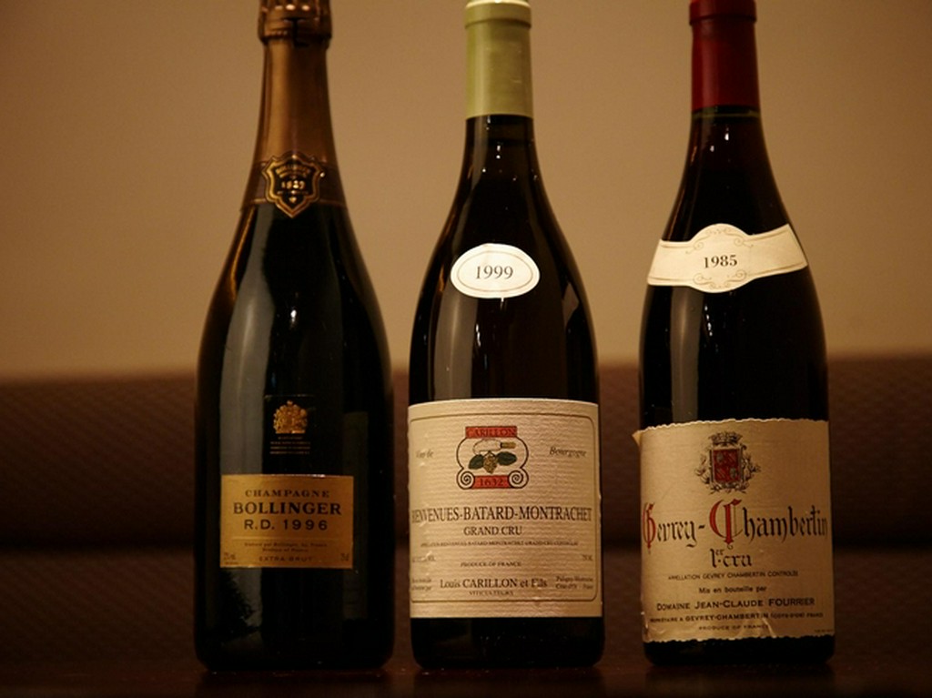 ワインも山形牛との相性でセレクト