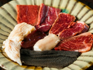 『牛一頭（10品付）　一枚切り』