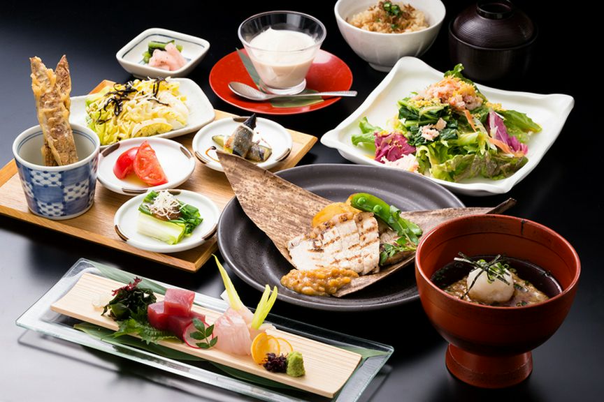 旬の食材が楽しめる、あえんならではの【日本のご馳走】