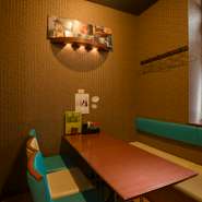 ちょっとした集まりや少人数の飲み会に。充実したコースで、楽しい宴会をたっぷり満喫！