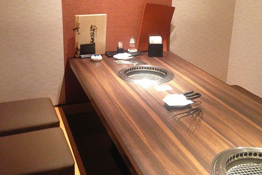 さまざまなシーンで利用できる、掘りごたつ席