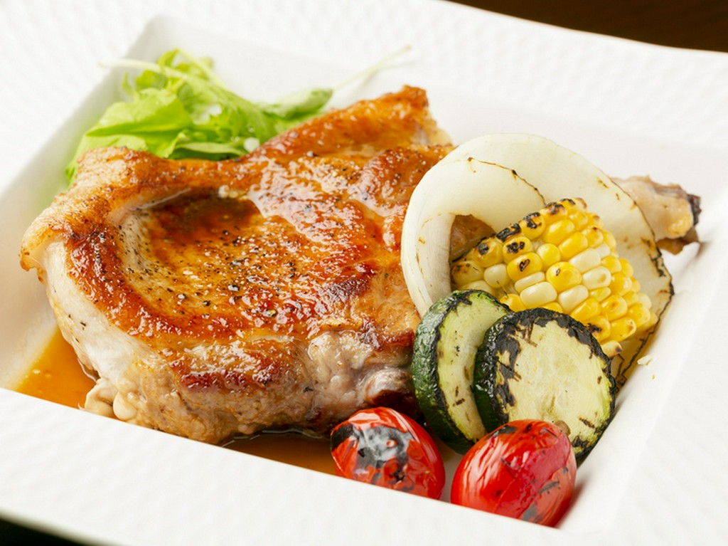 ポークチョップステーキ