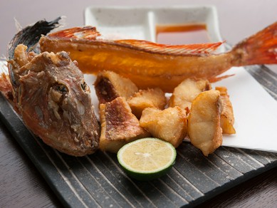 ホウボウ　唐揚げ