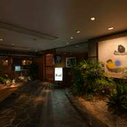 広く大きいエントランス。二人の大切な時間を誘います。