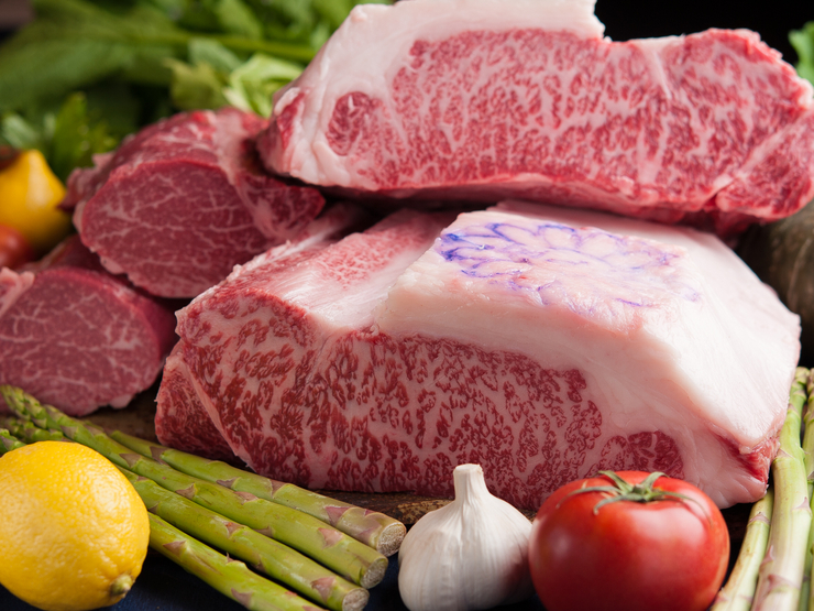 Kobe beef fillet steak full course (90g)