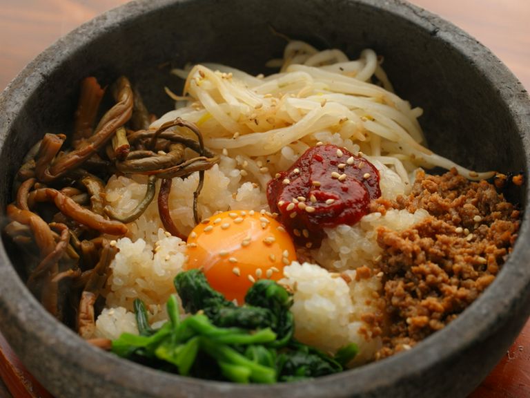 食べごたえがあり、大満足な『石焼ビビンバ』