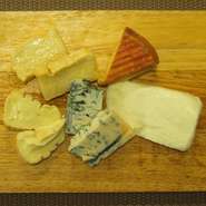 チーズ盛り合わせ　5種