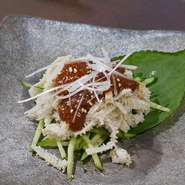 センマイ刺し
