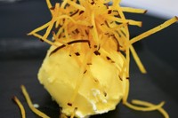 金時芋とバニラアイスではなく、まさに鳴門金時のアイスクリーム
