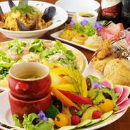 美味しくてリーズナブル価格とあって、家族でのお祝いごとや、親戚の集まりなどにもおすすめ。樽生ワインも楽しめる新年会は、素敵な一年の始まりになりそうですね。