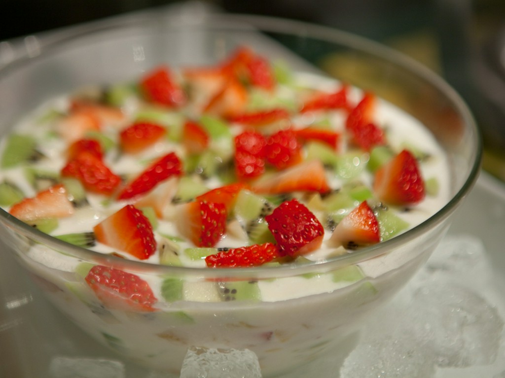 女性にうれしい、スイーツも盛りだくさん