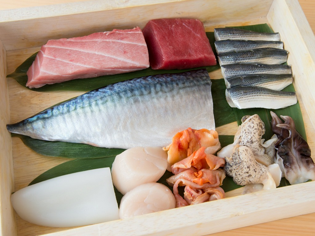 食材選びは、決して人任せにせず、自分が吟味しています