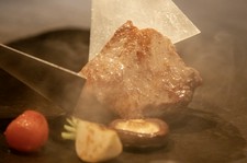 和牛フィレ肉の鉄板焼きをメインに楽しむ「肉コース」です