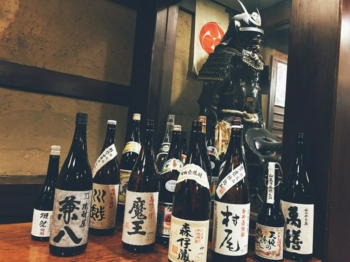 四季折々のお勧め日本酒、焼酎等も沢山ございます。